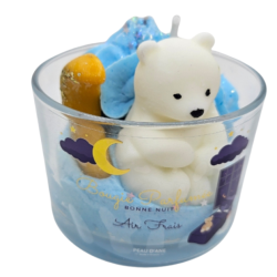 BOUGIE VERRINE BONNE NUIT AIR FRAIS - PEAU D'ÂNE