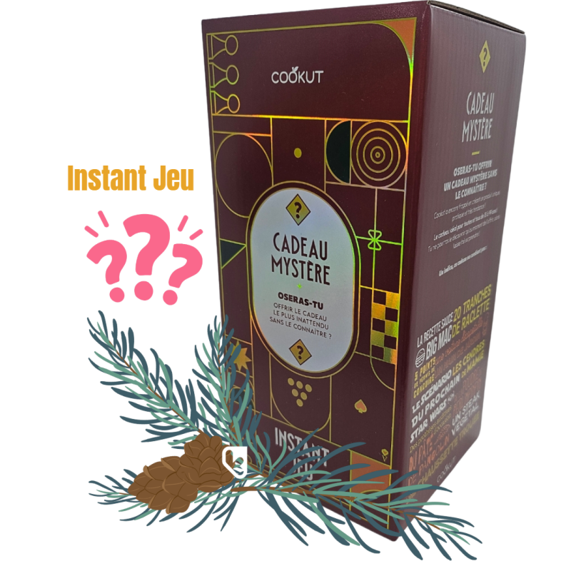 CADEAU MYSTERE 2025 - THEME "INSTANT JEU" - COOKUT