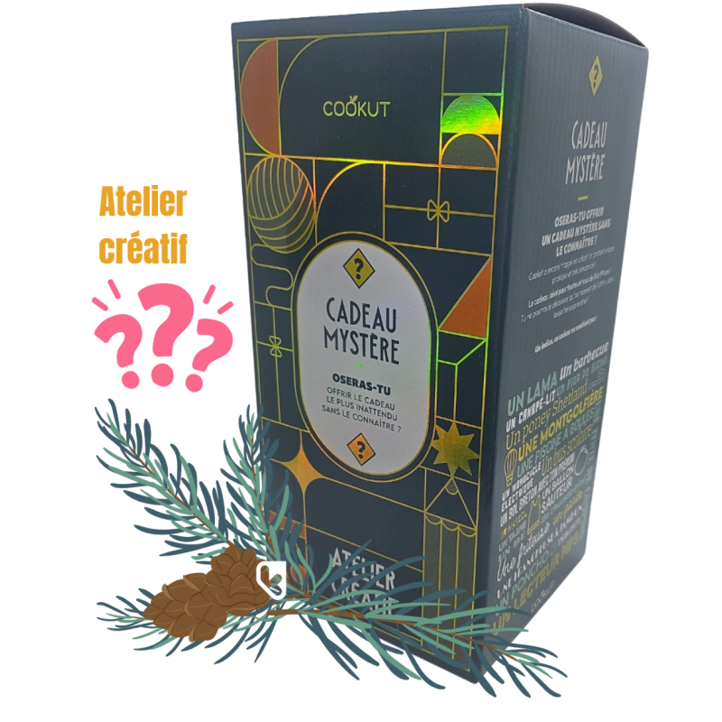 CADEAU MYSTERE 2025 - THEME "ATELIER CREATIF" - COOKUT