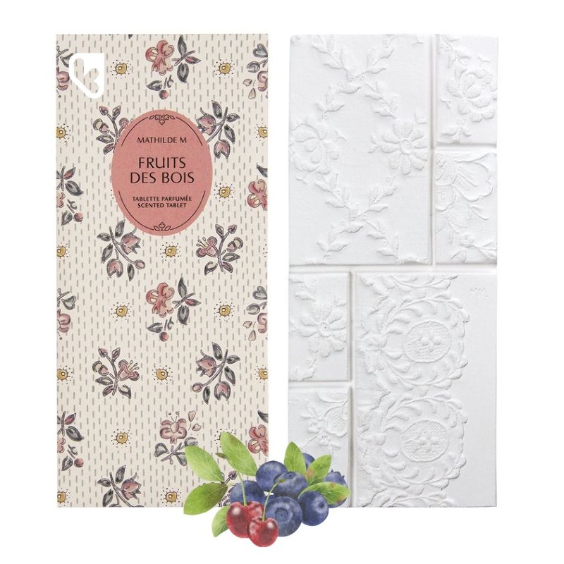 TABLETTE PARFUMÉE SECRET D'ARMOIRE - FRUITS DES BOIS - MATHILDE.M