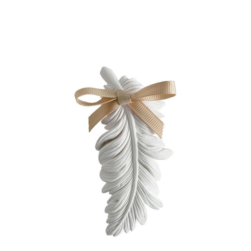 DÉCOR PARFUMÉ PLUME - POUDRE DE RIZ - MATHILDE.M