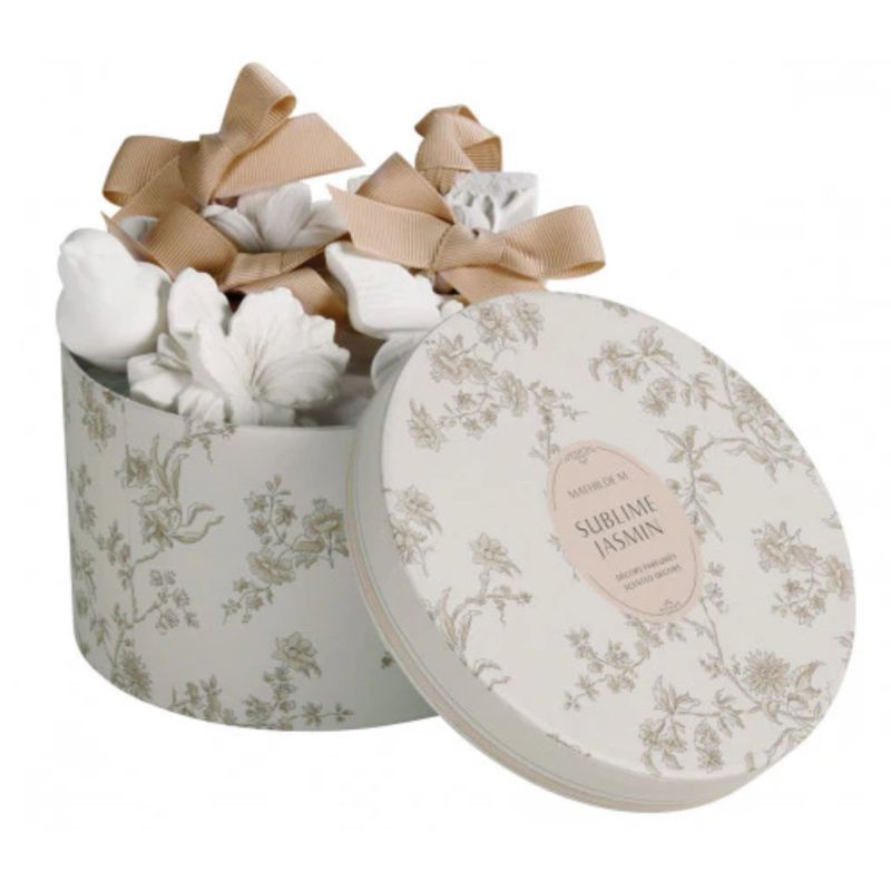COFFRET DE 5 DÉCORS PARFUMÉS - SUBLIME JASMIN - MATHILDE.M