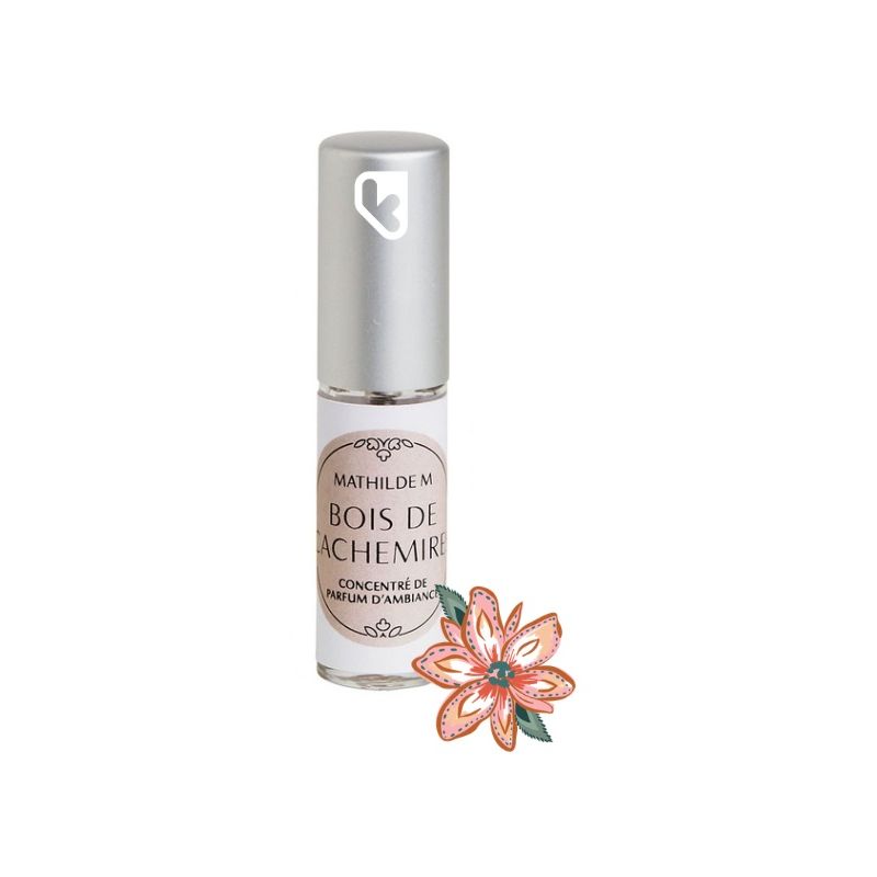 CONCENTRÉ DE PARFUM D'AMBIANCE 4ML BOIS DE CACHEMIRE- M.ATHILDE.M
