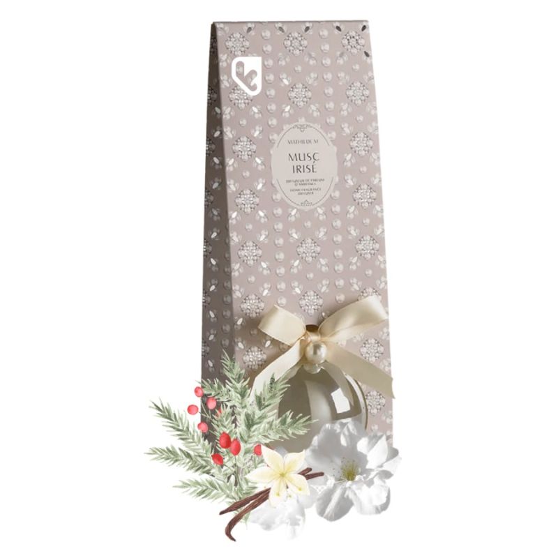 DIFFUSEUR DE PARFUM D'AMBIANCE FÊTE NACRÉE MUSC IRISÉ- M.ATHILDE.M