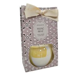 BOUGIE PARFUMÉE 170g - FÊTE NACRÉE - MUSC IRISE - MATHILDE.M