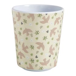SET DE 3 VERRES UNE HIRONDELLE A FAIT LE PRINTEMPS - MATHILDE.M