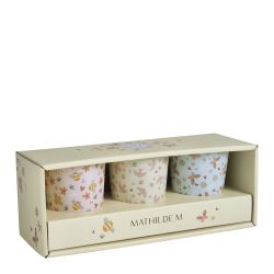 SET DE 3 VERRES UNE HIRONDELLE A FAIT LE PRINTEMPS - MATHILDE.M