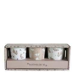 SET DE 3 VERRES - LA RONDE...