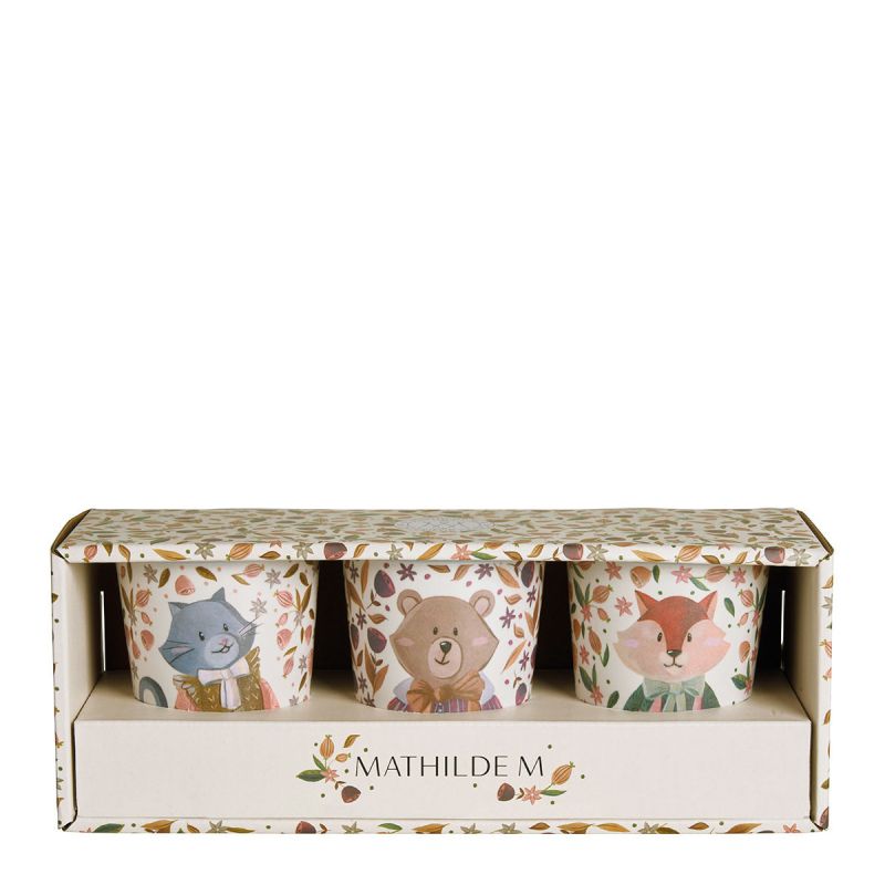 SET DE 3 VERRES - LES 3 COMPÈRES - MATHILDE.M