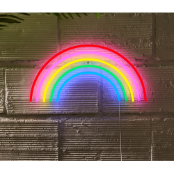 LED NÉON WALL RAINBOW -...