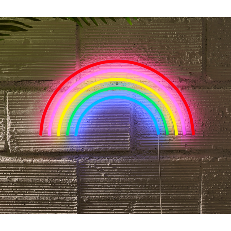 LED NÉON WALL RAINBOW - DERRIÈRE LA PORTE