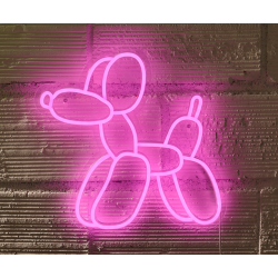 LED NÉON WALL JEFF KOONS -...