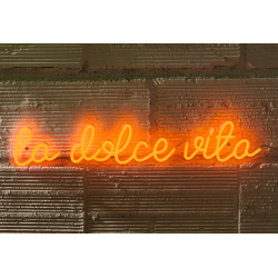 LED NÉON WALL LA DOLCE VITA...