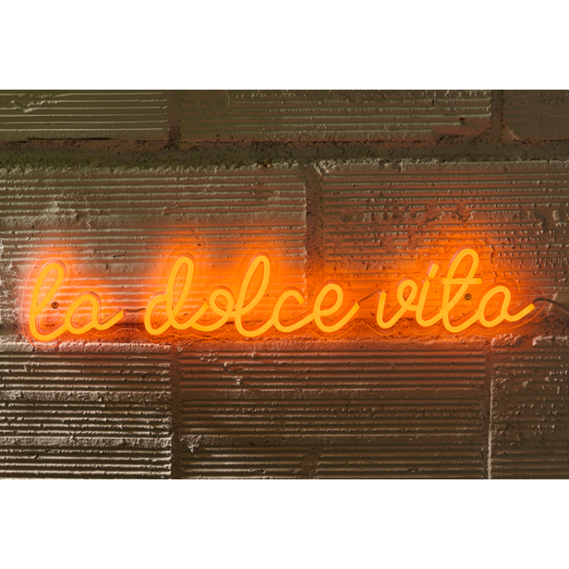 LED NÉON WALL LA DOLCE VITA - DERRIÈRE LA PORTE