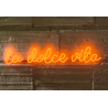 LED NÉON WALL LA DOLCE VITA - DERRIÈRE LA PORTE
