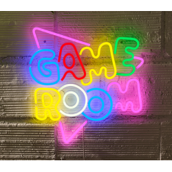 LED NÉON WALL GAME ROOM -...