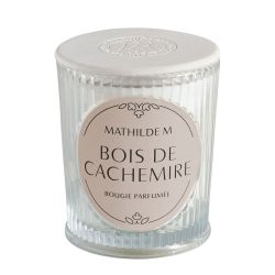 BOUGIE PARFUMEE 145G - BOIS DE CACHEMIRE - MATHILDE.M