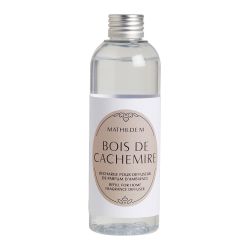 RECHARGE DE PARFUM D'AMBIANCE 200ML - BOIS DE CACHEMIRE - MATHILDE.M