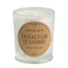 BOUGIE PARFUMÉE 145G - DOUCEUR D'AMBRE - MATHILDE.M