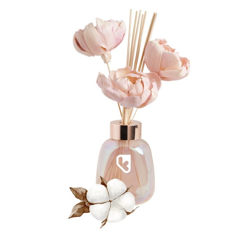 DIFFUSEUR DE PARFUM D'AMBIANCE - DOUCE PIVOINE 180ML - FLEUR DE COTON - Mathilde. M