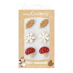 DÉCO HIVER PÂTE D'AMANDE -...