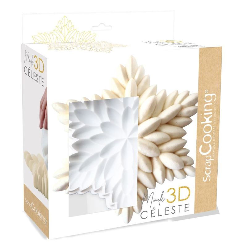 MOULE 3D CÉLESTE - SCRAPCOOKING