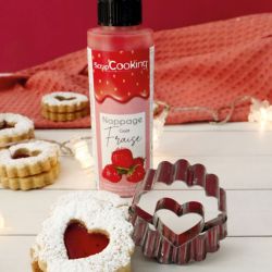 4 DÉCOUPOIRS LINZER SAPIN GINGER ÉTOILE COEUR - SCRAPCOOKING