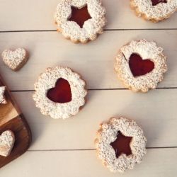 4 DÉCOUPOIRS LINZER SAPIN GINGER ÉTOILE COEUR - SCRAPCOOKING