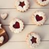 4 DÉCOUPOIRS LINZER SAPIN GINGER ÉTOILE COEUR - SCRAPCOOKING