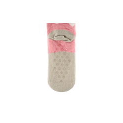 CHAUSSETTES SHERPA - CHAT COEUR - DERRIERE LA PORTE