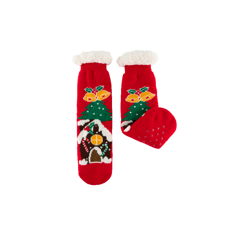 CHAUSSETTES SHERPA - MAISON PAIN D'EPICE - DERRIERE LA PORTE