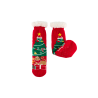 CHAUSSETTES SHERPA - CHAT SAPIN - DERRIERE LA PORTE