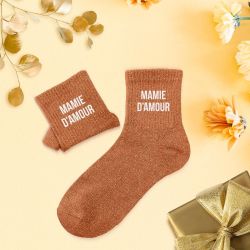 Chaussettes à paillettes - Mamie d'Amour