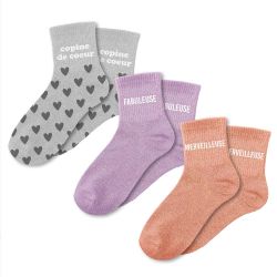 COFFRET TRIO CHAUSSETTES...