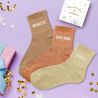 Coffret Trio de Chaussettes à Paillettes - Brunette, Jolie Nana - Rebelle
