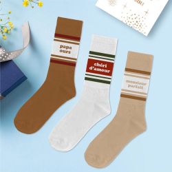 Coffret Trio de Chaussettes - Papa Ours