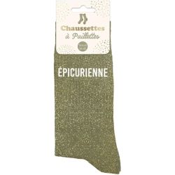 CHAUSSETTES PAILLETTES EPICURIENNE  - STC PRO