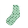Chaussettes à paillettes - Vert menthe Coeur