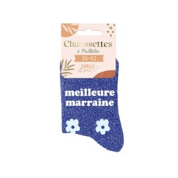 Chaussettes à paillettes - Meilleure Marraine