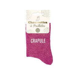Chaussettes à paillettes - Crapule