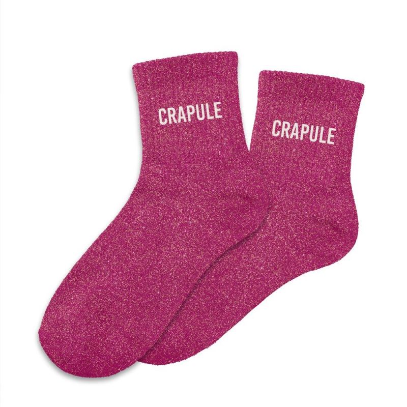 Chaussettes à paillettes - Crapule