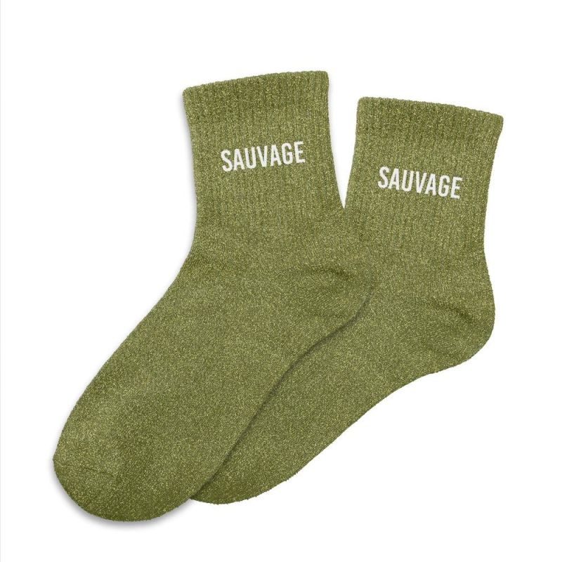 Chaussettes à paillettes - Sauvage