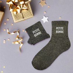 Chaussettes à paillettes - Petite bombe