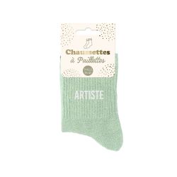 Chaussettes à paillettes - Artiste
