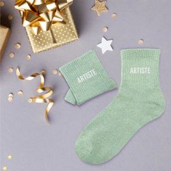 Chaussettes à paillettes - Artiste