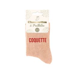 Chaussettes à paillettes - Coquette