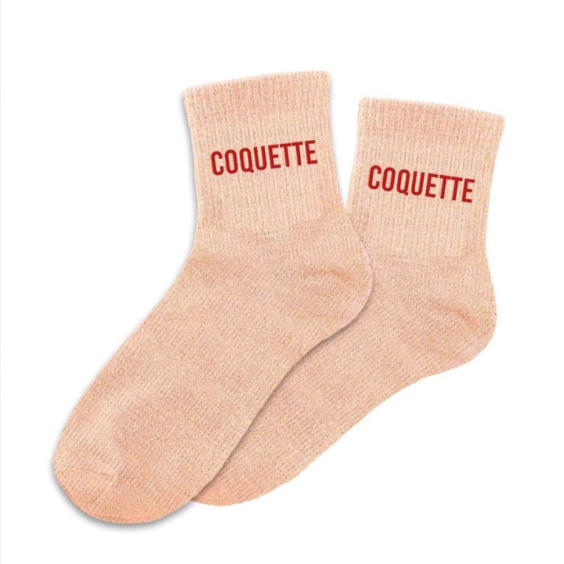 Chaussettes à paillettes - Coquette