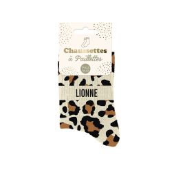 Chaussettes à paillettes - Lionne