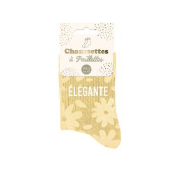 Chaussettes à paillettes - Elégante