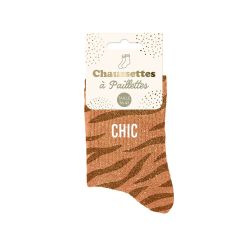 Chaussettes à paillettes - Chic